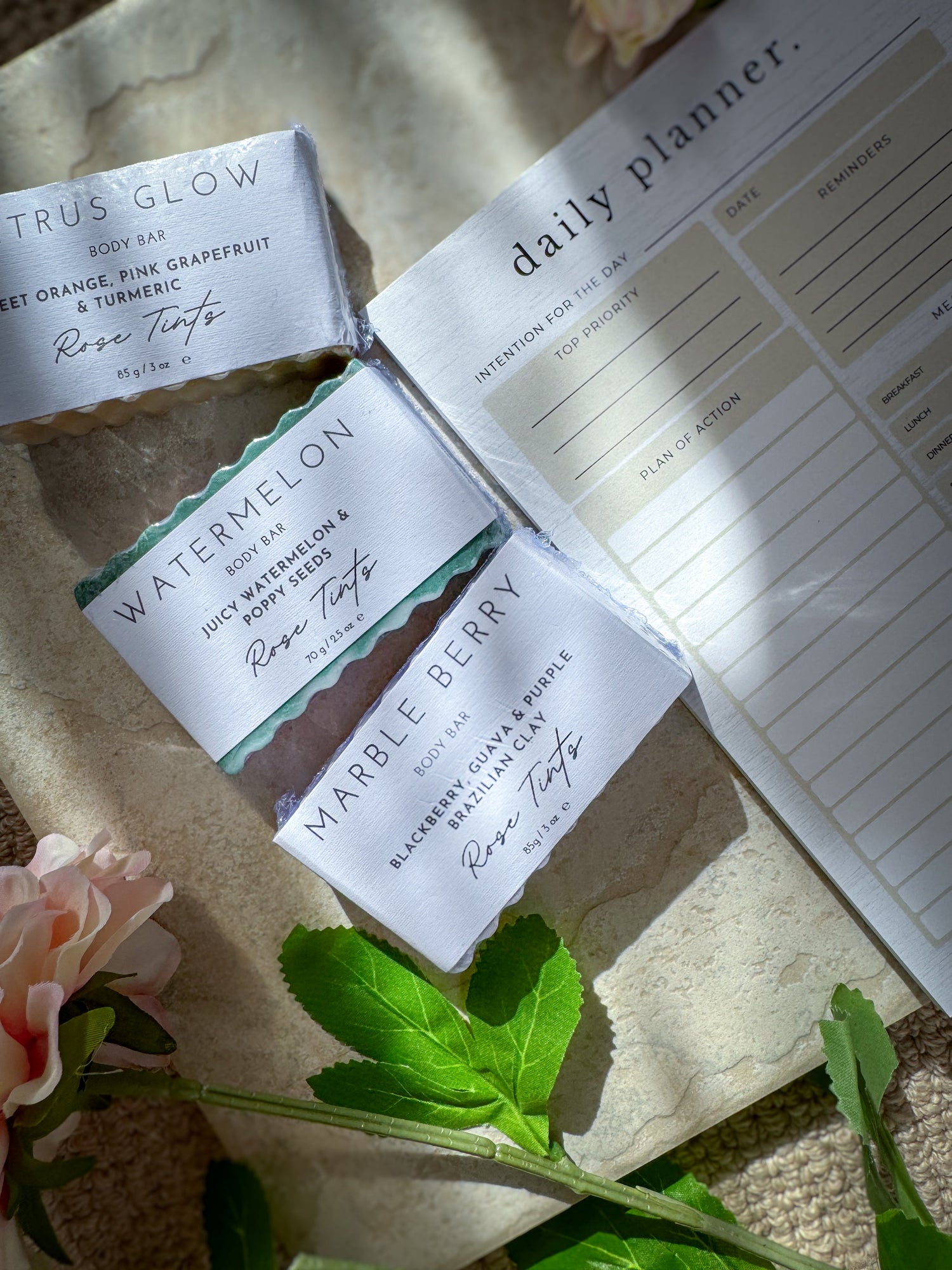 Soap and Daily Planner Pad Bundle
