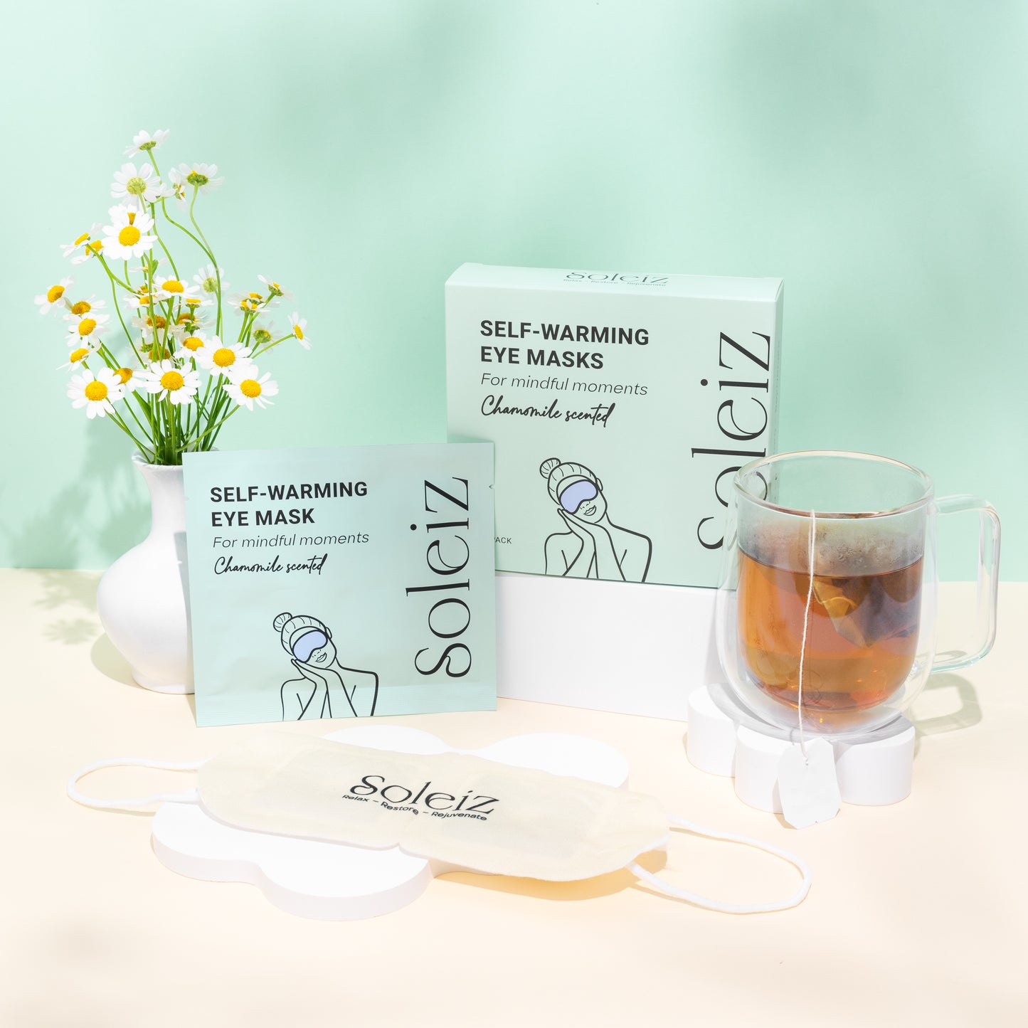 CHAMOMILE SELF-WARMING EYE MASK