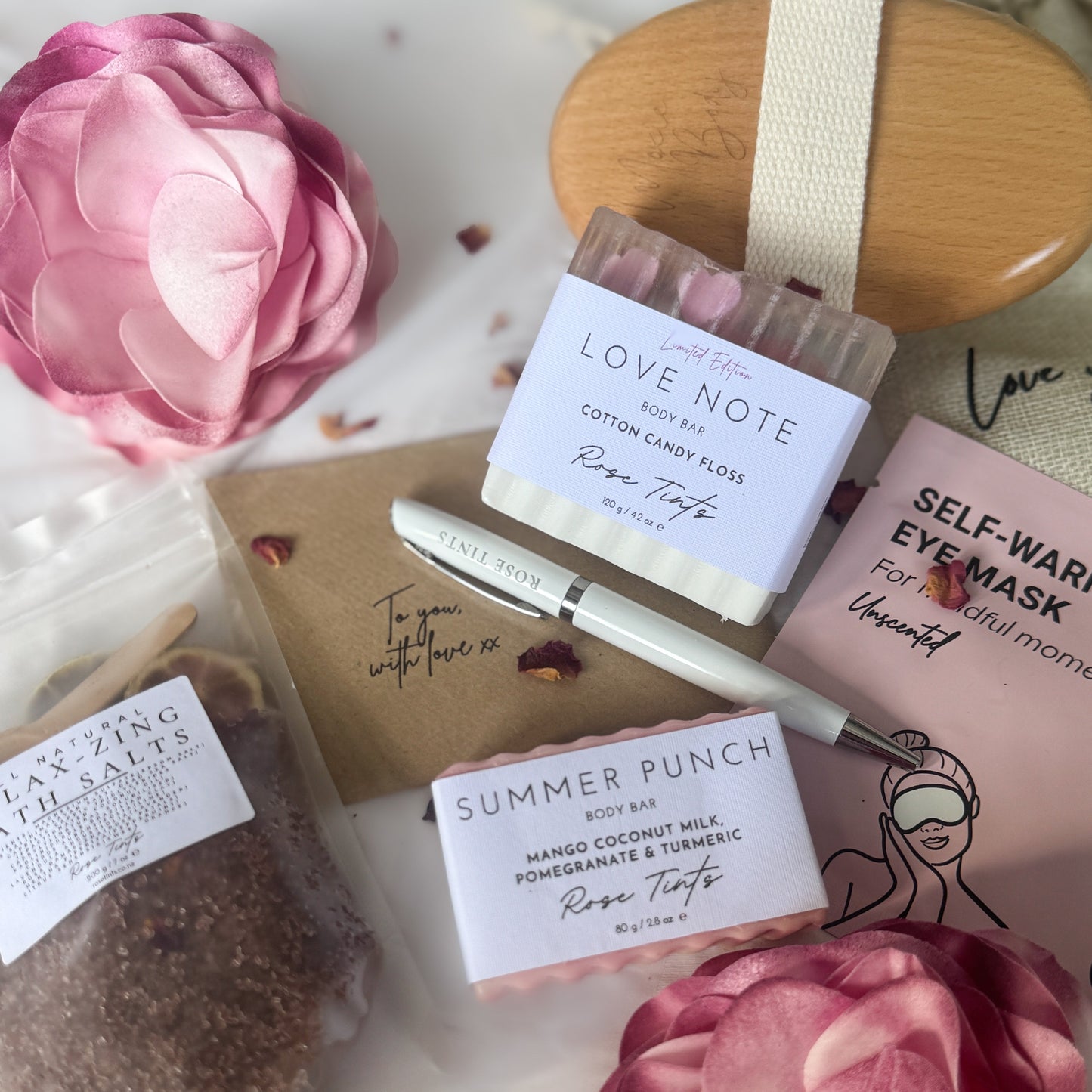 THE LOVE NOTE + DRY BRUSH GIFT BOX (Limited Edition)